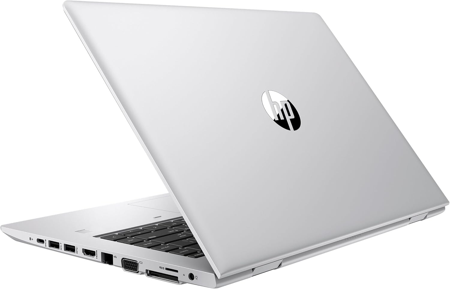 HP ProBook 640 G5 14" FHD IPS Intel Core i5-8365U 1.6 GHz up to 4.1 GHz 16GB DDR4-2400 256GB SSD Intel UHD Graphics 620 Windows 11 Pro Laptop, Silver - 1A4W5UC-I020