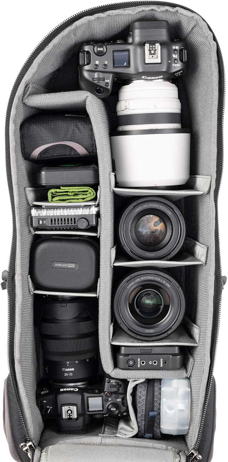 Think Tank BackLight Long Lens Backpack for Cameras with Super Telephoto Lenses - Slate Black