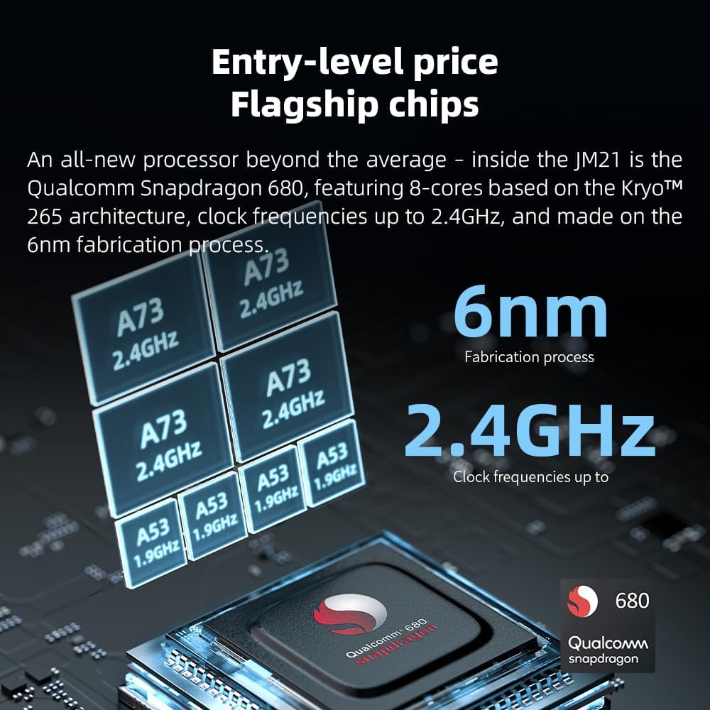 160G MP3 Player, JadeAudio/FiiO JM21(3+32G) Android 13 Hi-Res Music Player with Snapdragon 680, Bluetooth WiFi USB DAC 12.5H Playtime, up to 2TB (Black with 128G SD Card)