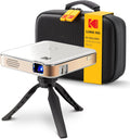 KODAK Luma 150 Mini Pico Projector - Pocket, White - Projector for Tracing & DIY Kit - Up to 120-Inch Display - Rechargeable Portable Wireless Travel Unit - HDMI & USB Input - Includes Travel Case