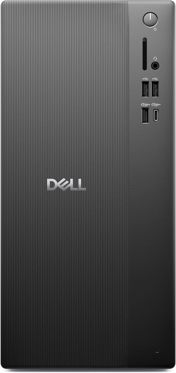 Dell Tower PC Ect1250 Business Desktop Computers,14th Gen Intel Processor, Copilot AI, 16GB DDR5, 512GB SSD, WiFi 6, Bluetooth, DisplayPort, HDMI, Type-C, Windows 11 Pro