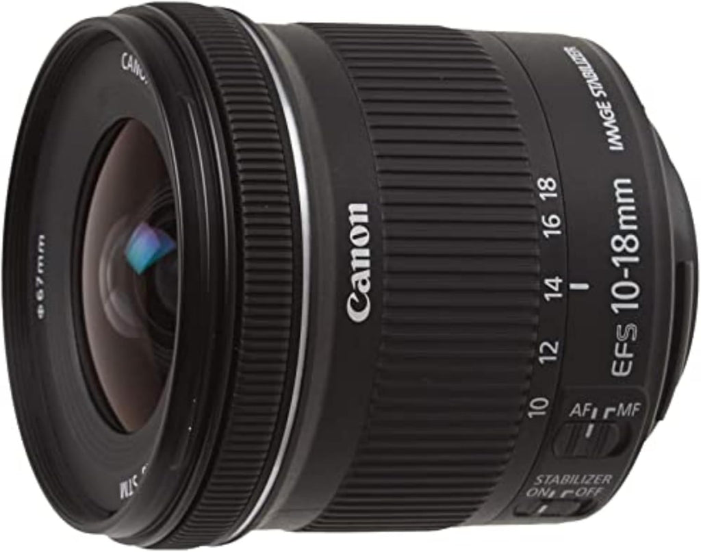 Canon EF-S 10-18mm f/4.5-5.6 is STM Lens, Lens Only
