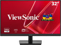 ViewSonic 32 Inch FHD 1080p IPS Computer Monitor, 75Hz Frameless Desktop Monitor with Built-in Speakers, Flicker-Free, Front Controls, HDMI and VGA for Home Office Productivity