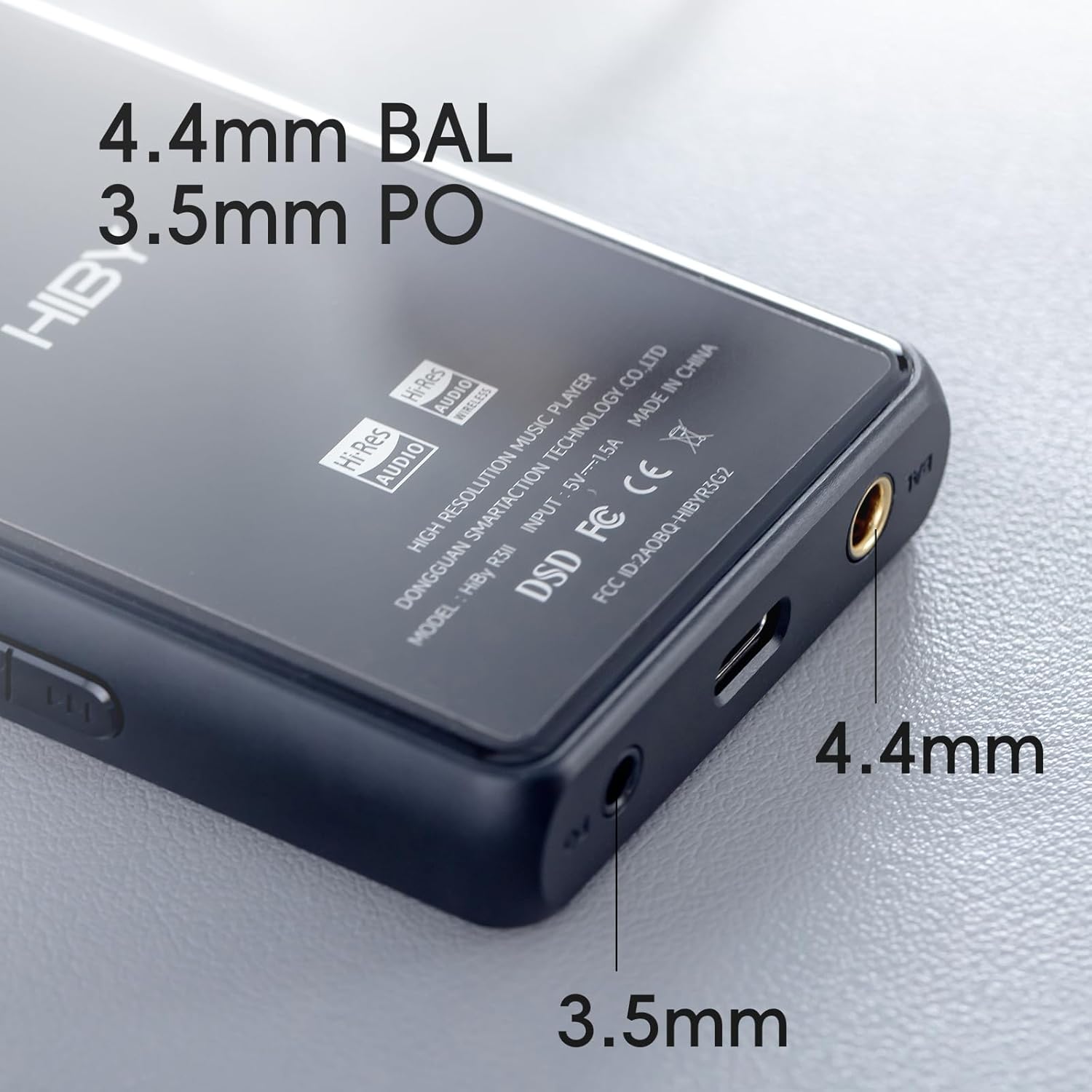 HiBy R3 II 2025 Hi-Res Audio Player - Dual DAC Chips, MQA Decoding, Qobuz/Tidal Player with Bluetooth 5.1, 3.5mm SE/4.4mm BAL Ports | Up to 2TB Expandable Storage