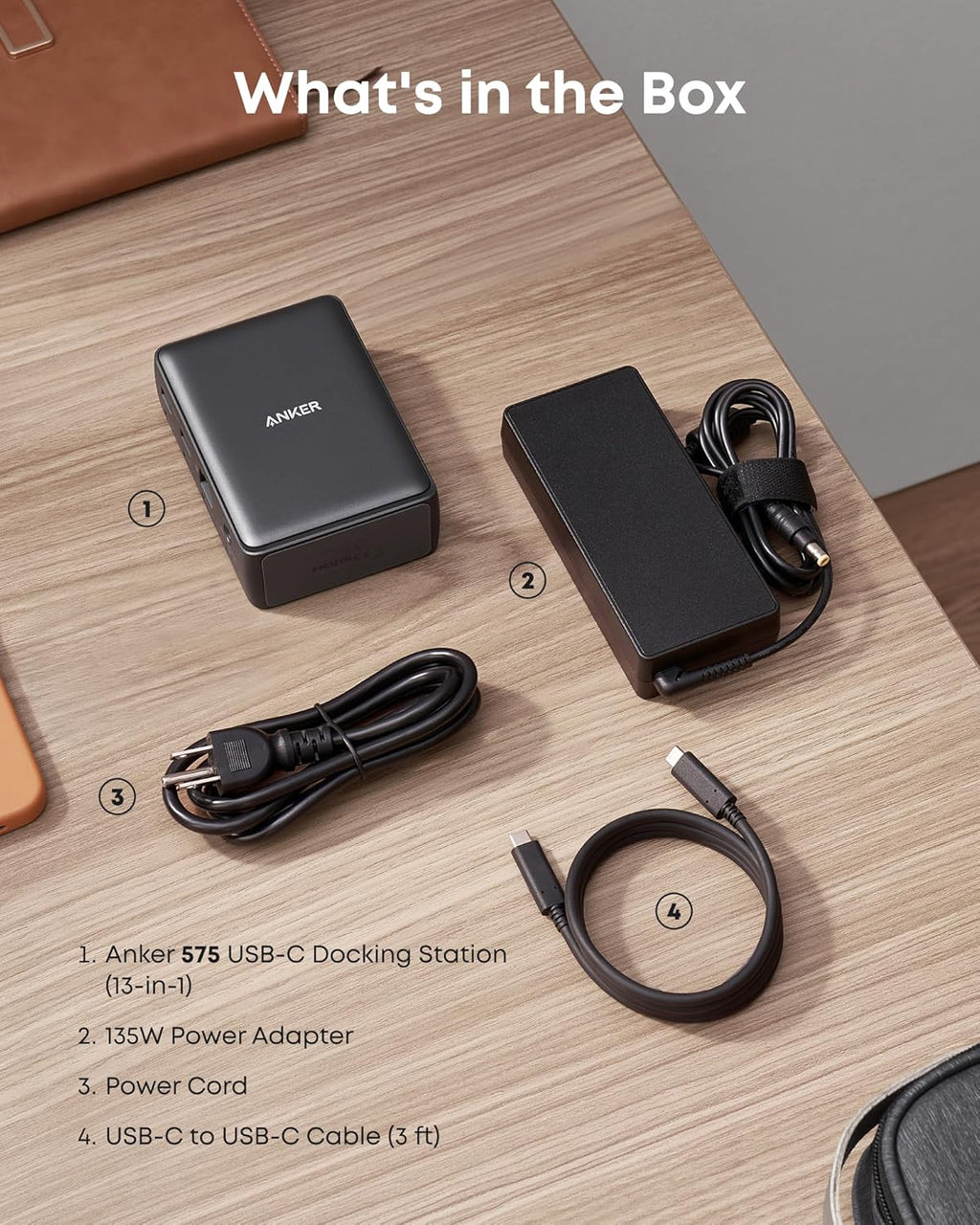 Anker Laptop Docking Station, 13-in-1 USB-C Docking Station, Triple Display with 2xHDMI and 1xDP, 10 Gbps USB-C and 5 Gbps USB-A Data, Ethernet, Audio, SD, 85W Charging for Dell, HP, Lenovo and More