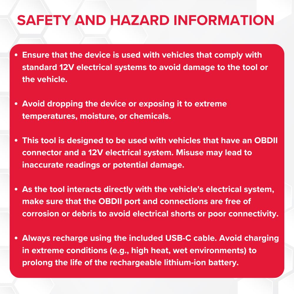 Power Probe PPDRAW Automotive Battery Voltage and Parasitic Draw Monitor with OBDII Connection