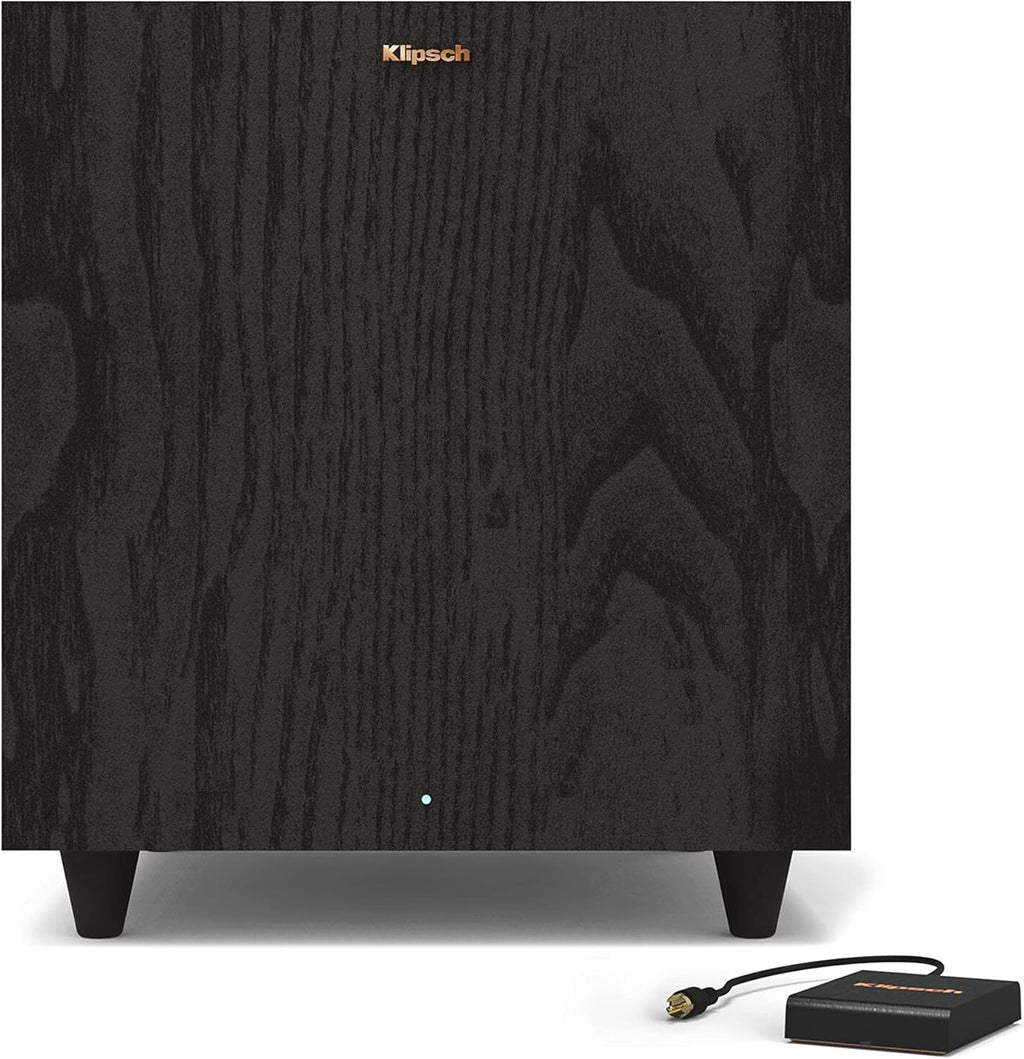 Klipsch Home Theater Bundle: R-41M Bookshelf Speakers, R-80SWi Wireless Subwoofer, R-52C Center Channel Speaker - Powerful 3.1 System