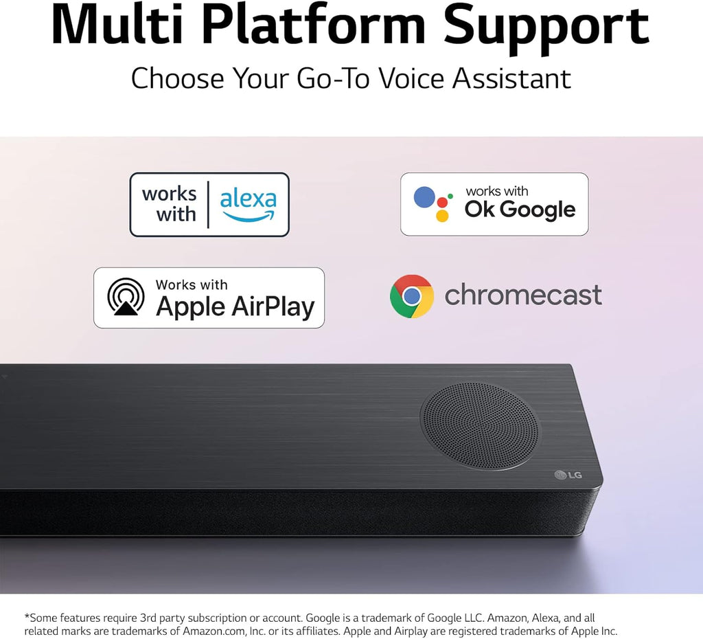 LG Sound Bar with Surround Speakers S95QR - 9.1.5 Channel, Home Theater Audio with Dolby Atmos, DTS:X, and IMAX Enhanced, Black