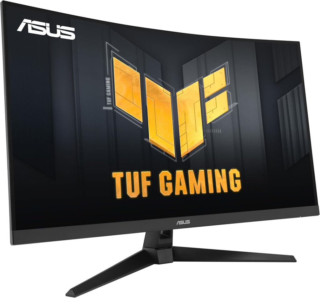 ASUS TUF Gaming Series 5 32” 1080P Curved Monitor (VG32VQM5AZ) - Full HD, 1500R, 240Hz, 0.5ms, Extreme Low Motion Blur Sync, FreeSync Premium, 120% sRGB, DisplayWidget, 3 yr Warranty