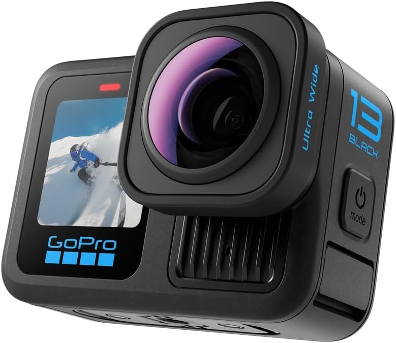 GoPro Ultra Wide Lens Mod (HERO13 Black) - Official GoPro Lens (AAEWAL-021)