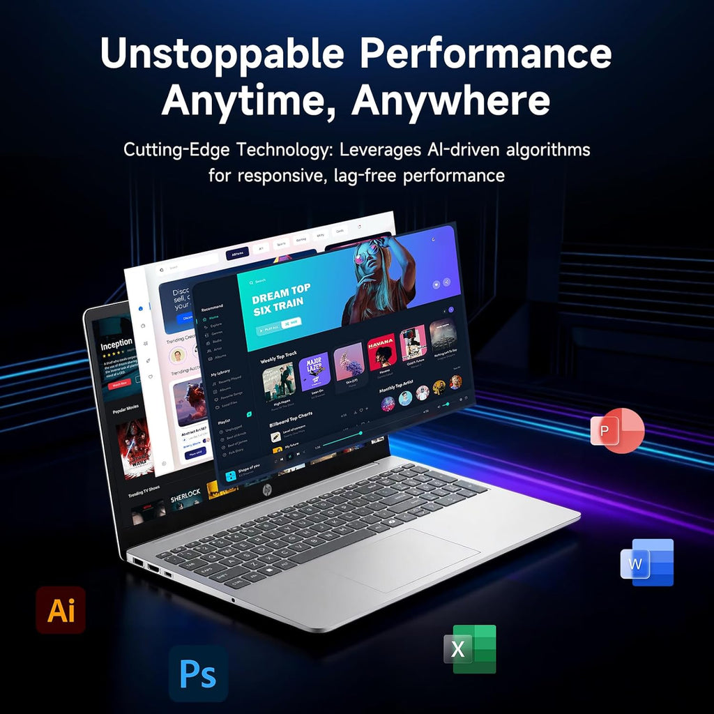 HP 15.6" FHD Touchscreen i7 Laptop, Intel 10-Core i7-1355U(Beat Core 7 160U), 16GB RAM 1TB SSD, Win 11 Pro Wifi6 Bluetooth Numeric Keypad Laptops-Computer for Business Gaming w/GM Accessory
