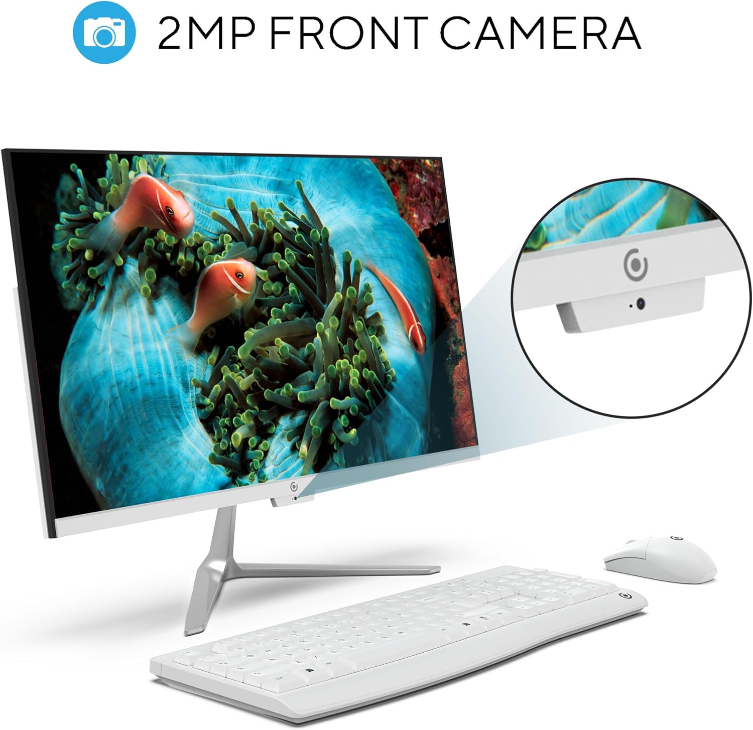 24" All-in-One Desktop PC with Windows 11