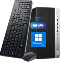 HP EliteDesk 705 G4 Mini Tower Computer Desktop PC, MT Computer AMD Ryzen™ 3 PRO 2200G, 16GB RAM, 512GB SSD, DisplayPort, RJ-45, WiFi, Bluetooth, Windows 11 Pro (Renewed)