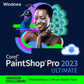 Corel PaintShop Pro 2023 Ultimate | Powerful Photo Editing & Graphic Design Software + Creative Suite | Amazon Exclusive ParticleShop + 5 Brush Starter Pack PC Download