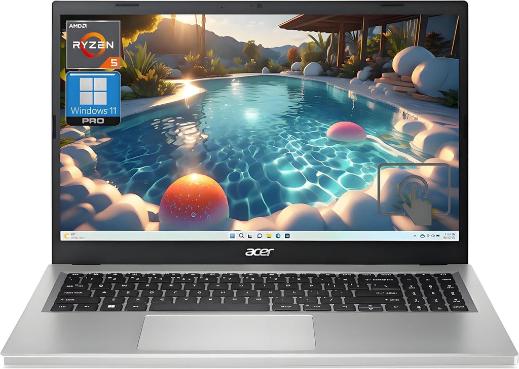 acer Aspire 3 15.6" Laptop 1920 x 1080 AMD Ryzen 5 7520U 16GB RAM 1TB SSD AMD Radeon 3100 Graphics A315-24PT-R288-US (Renewed)