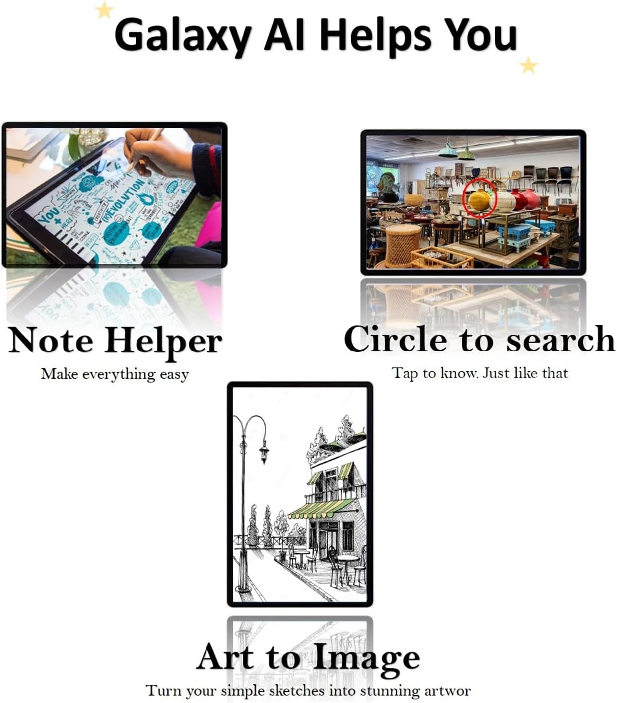 Samsung Galaxy Tab S10+ 256GB WiFi Tablet, 12.4” AMOLED Display, S Pen Included, US Version, Bundle with 45W Fast Charger and 128GB microSD Card, Moonstone Gray