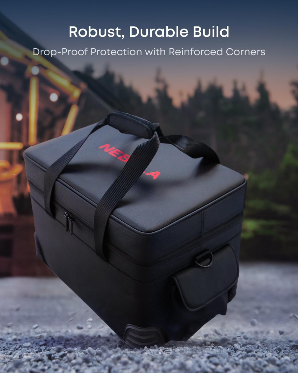 NEBULA X1 Carry Case, Designed X1 Bundle, All-in-One Storage, IPX4 Waterproof, Durable and Drop-Proof, Premium Quality, Hand and Shoulder Straps, Travel-Ready for Portable Outdoor Use