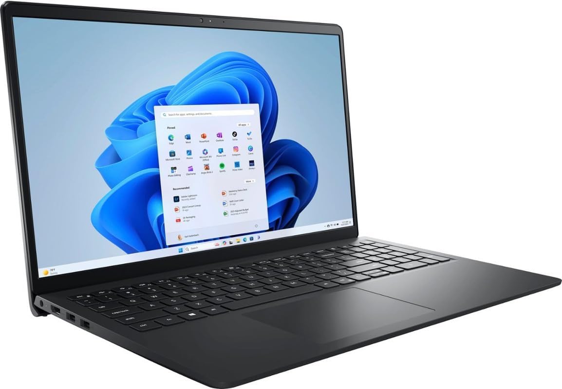 Dell Inspiron Touchscreen Laptop, 15.6" Business & Student Laptop Computer, Windows 11 Pro Laptop 16GB RAM 1TB SSD, Intel i5-1155G7 Processor, Full HD IPS Display, Numeric Keypad, Carbon Black