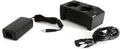Shure SBC200-US Dual Docking Charger with PS45US Supply, Charging Station for SB900A Batteries In or Out of Transmitters, Supports Up to 4 SBC200 Units on One Supply