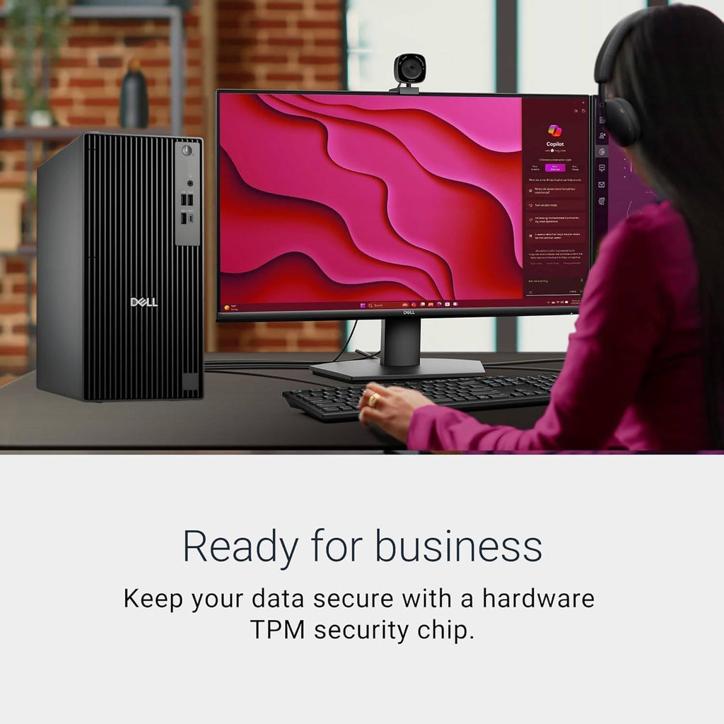 Dell Pro Business Desktop, New OptiPlex Version, 14th Gen 14-Core i5-14500(Beat i7-13700), 16GB DDR5 RAM, 512GB PCIe SSD, Dual 4K Monitor Support, Ultra-Quiet Design, USB-C, Windows 11 Pro