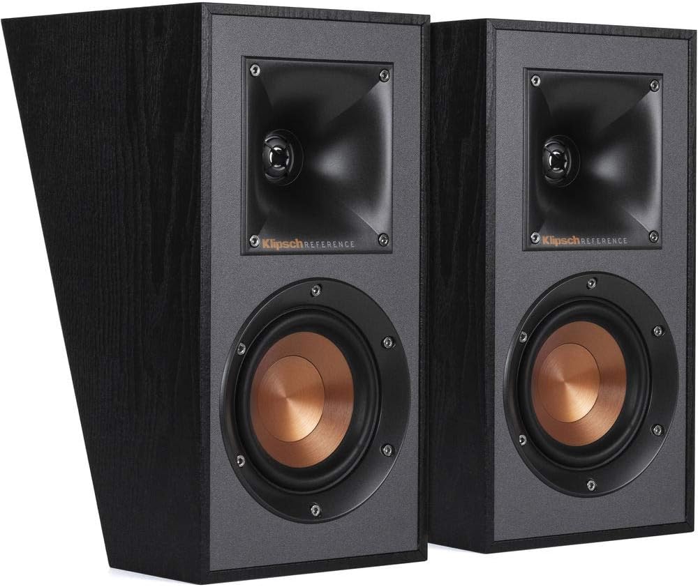 Klipsch Reference R-41SA Dolby Atmos High-Performance, Horn-Loaded Elevation Surround Speaker Set (2 Pairs, 4 Speakers)