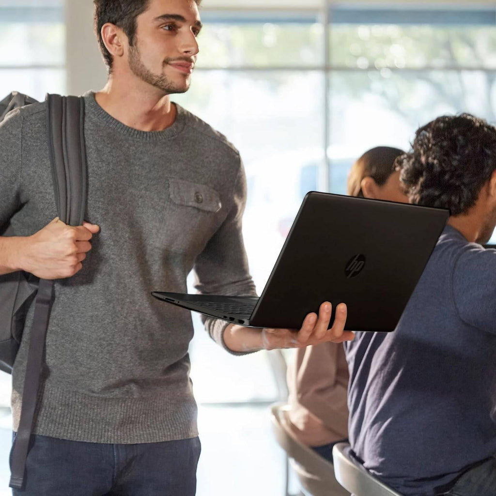 HP 15 Laptop(Include 1 Year Office 365), 16GB RAM, 256GB SSD, 15.6" FHD 1080p IPS Display, AMD Athlon Silver 3050U Processor, Ethernet Port RJ-45, SD Card Reader, Windows 11 Pro, WOWPC Recovery USB