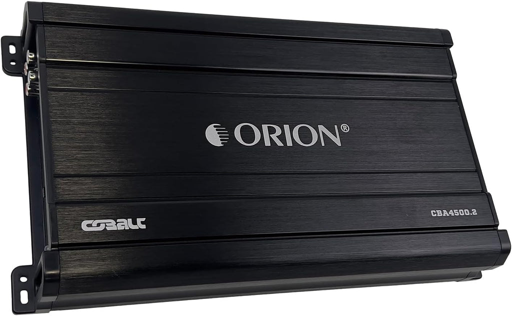 Orion Cobalt Series CBA4500.2 High Efficiency 2-Channel Class A/B Amplifier for Car Audio Stereo - 4500W Max, 600W RMS, 2/4 Ohm Stable, Adjustable Low/High Pass, Bass Boost, MOSFET Power Supply