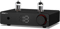 AIYIMA T20 Fully Balanced Tube Preamp for Home Audio - ECC83 Tube Design, Swappable Op-Amps & Tubes, XLR/RCA Inputs/Outputs, Pre-Amp for 2 Channel Stereo Hi-Fi Amplifier & 2.1 Theater Setup