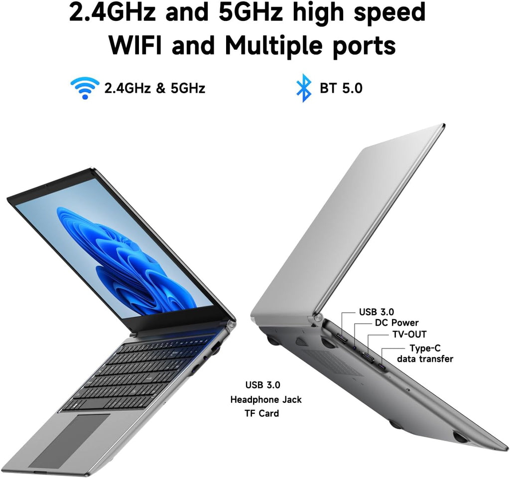 16 inch Laptop Computer,8GB RAM 256GB SSD Storage Laptop PC,with AMD A9 Processor(up to 3.2GHz),IPS FHD Display,Win11,Students & Work Notebook Computer,9000mAh Battery,Cooling System