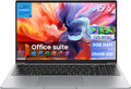 EYY 15.6" Laptop Computer, Win 11 Laptops with 8GB RAM 256GB SSD, Celeron N4000 Processor, 100% sRGB Screen, for Business, Student & Everyday Tasks, 5000mAh Battery, Dual Band WiFi