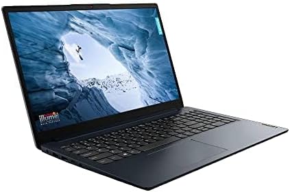 Lenovo IdeaPad 1 Laptop | 15.6" FHD Display | Pentium Silver N6000 | 4GB DDR4 RAM | 128GB eMMC Flash Storage | HD Webcam | SD Card Reader | Abyss Blue | Windows 11 Home in S Mode (Renewed)