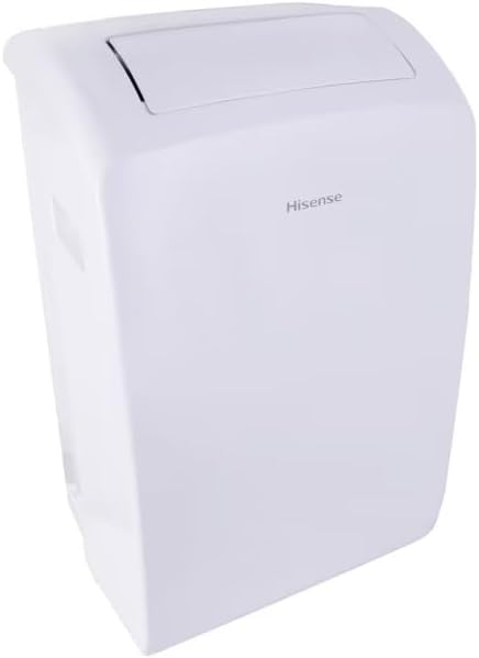 Hisense 7000-BTU DOE (115-Volt) White Vented Wi-Fi enabled Portable Air Conditioner 3 modes (Cooling, Fan, Dehumidifier), Remote, Noise level 49 dB, Cools 300-sq ft - AP0722CW1W (Renewed)