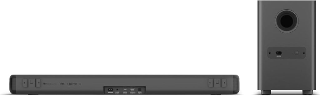 Philips B5309 2.1 Channel Soundbar with Wireless Subwoofer - Bluetooth, HDMI ARC, DTS Virtual:X, 240W Max Power, Dark Grey