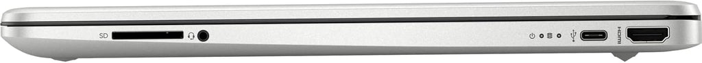 HP 15 Notebook, 15.6" HD Screen Laptop, Intel Core i3-1115G4, 16GB DDR4 RAM, 512GB SSD, Webcam, HDMI, Wi-Fi, Windows 11 Home, Natural Silver