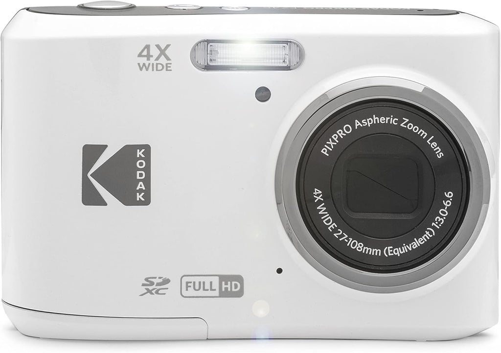Kodak PIXPRO FZ45 Digital Camera + Point & Shoot Camera Case + Sandisk 128GB SDXC Memory Card