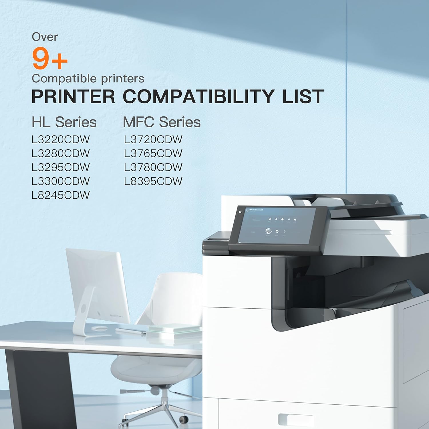 E-Z Ink Compatible TN229XL Toner Cartridges Replacement for Brother TN229XL TN-229XL TN229 XL to use with MFC-L3720CDW MFC-L3780CDW HL-L3220CDW HL-L3280CDW HL-L3300CDW Printer (TN229XLBK/C/M/Y-5 Pack)