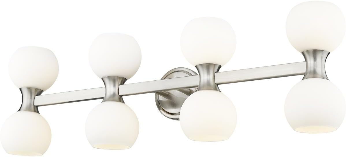 Z-Lite 494-8V-BN Artemis Vanity, 8-Light 480 Total Watts, Brushed Nickel