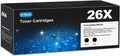 CF226X 26X Toner Cartridges Black (2-pack) for HP 26X 26A CF226A, Laser Jet M402n M426fdw Toner Cartridges, CF226 for Laser Jet pro M402n M426fdw M402dn M402dw M402m Pro MFP M427dw M426dw M426fdn