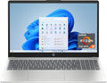 HP 15.6 inch Laptop, HD Touchscreen Display, AMD Ryzen 3 7320U, 8 GB RAM, 128 GB SSD, AMD Radeon Graphics, Windows 11 Home in S Mode, Natural Silver, 15- fc0099nr