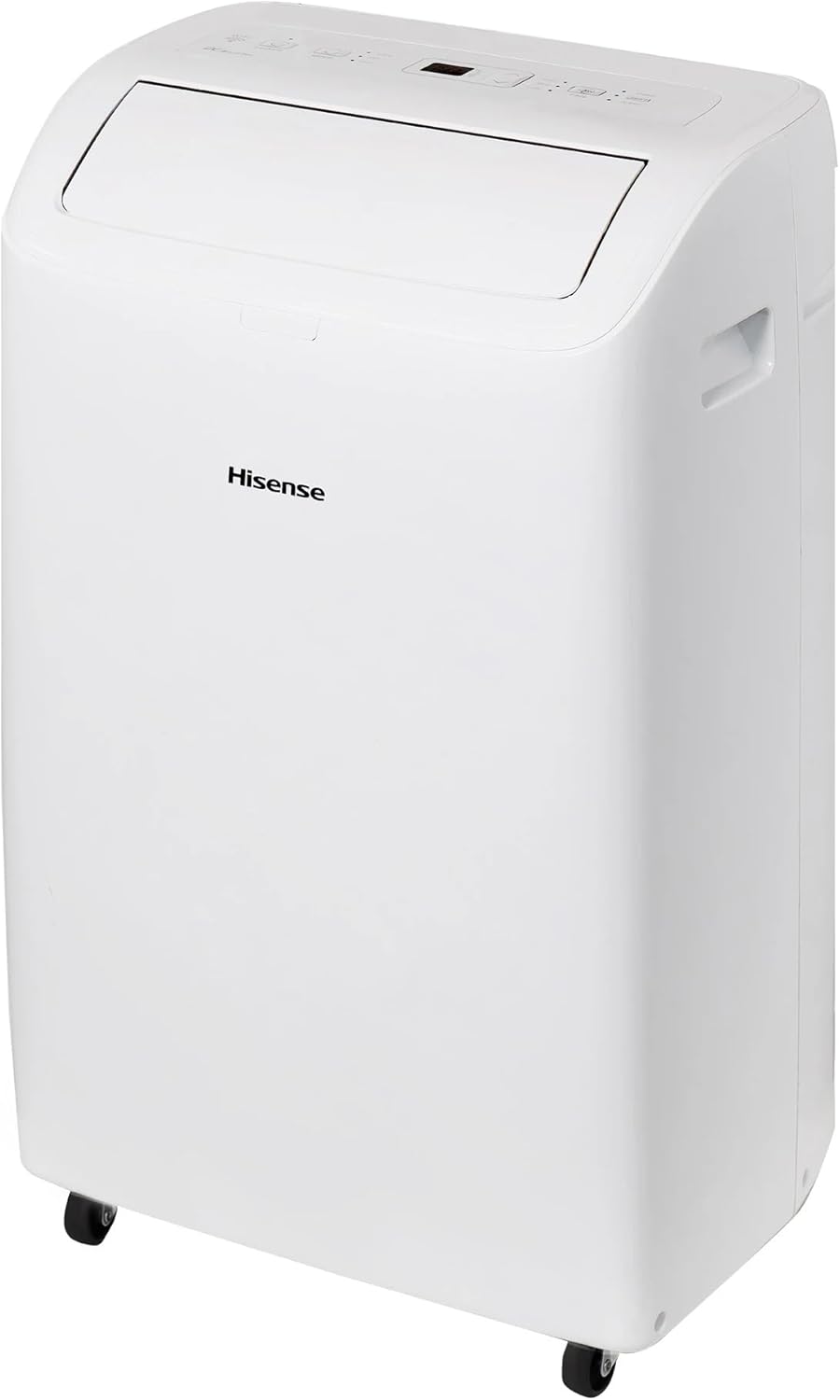 Hisense 8,000 BTU Portable Air Conditioner with Dual Hose & Inverter, 350 Sq Ft, Wi-Fi, ConnectLife App for Google and Alexa, 3 operating modes, Noise 42 dB(A) - HAP0824TWD, White