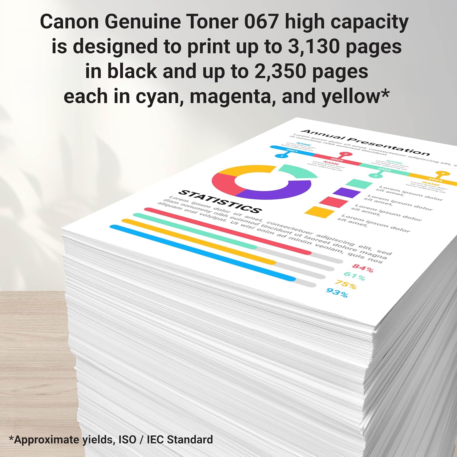 Canon Genuine 067 Black Toner Cartridge High Capacity Compatible with LBP633Cdw, LBP632Cdw, MF652Cdw, MF653Cdw, MF654Cdw, MF656Cdw