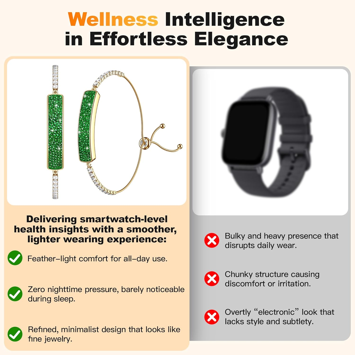 Smart Bracelet, Health Activity Fitness Trackers, 24/7 Heart Rate, HRV, Blood Oxygen & Stress Monitor, 24H Sleep Tracker, Smart Wristband Free APP for iOS & Android, for Girls