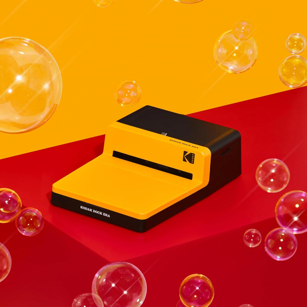 KODAK Dock Era 4x6'' Desktop Photo Printer, 50 Sheets, Docking & Bluetooth Smartphone Printer for iPhone & Android, Instant Color Prints, 4PASS Dye Sublimation