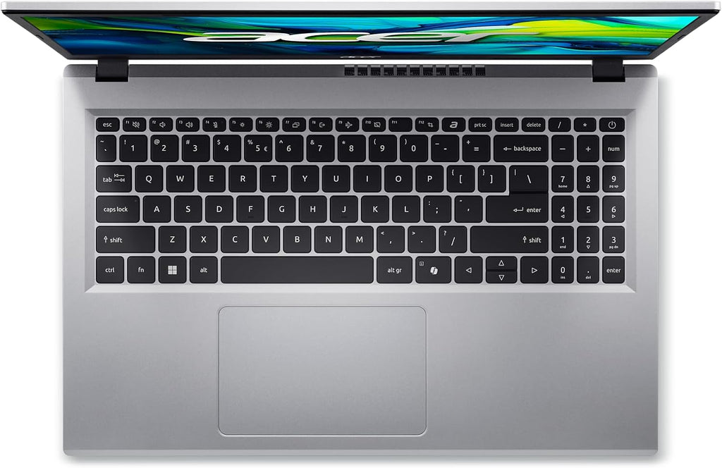 acer Aspire Go 15 AI Ready Laptop | 15.6" FHD (1920 x 1080) IPS Display | Intel Core 3 Processor N355 | Intel Graphics | 8GB DDR5 | 128GB UFS | Wi-Fi 6 | Windows 11 Home in S Mode | AG15-32P-352Z