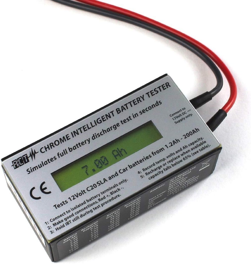 CHROME IBT 12V SLA Intelligent Battery Tester by ACT Meters by ACT Meters