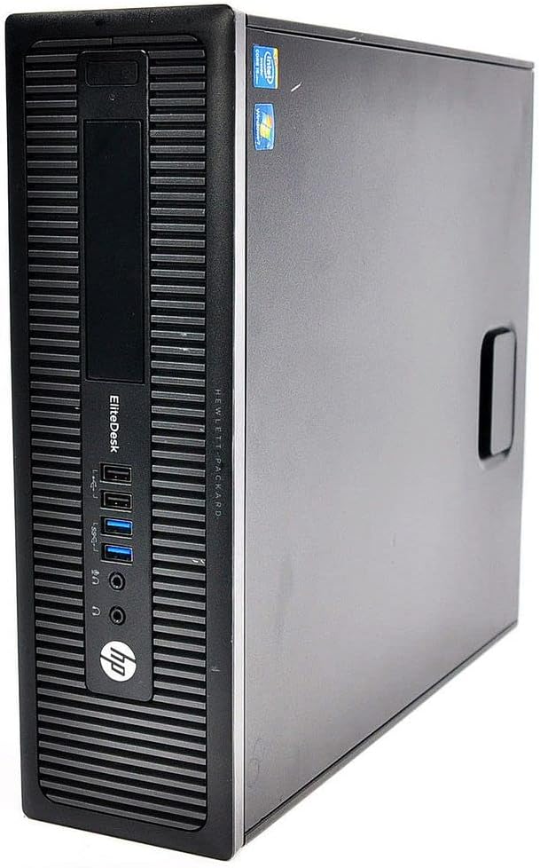 HP EliteDesk 800 G1 SFF Desktop Computer PC,i5 Small Form Factor Business Desk Top,16GB RAM, 240GB SSD, WiFi, Keyboard Mouse,Windows 10 Pro 64-bit (Renewed)