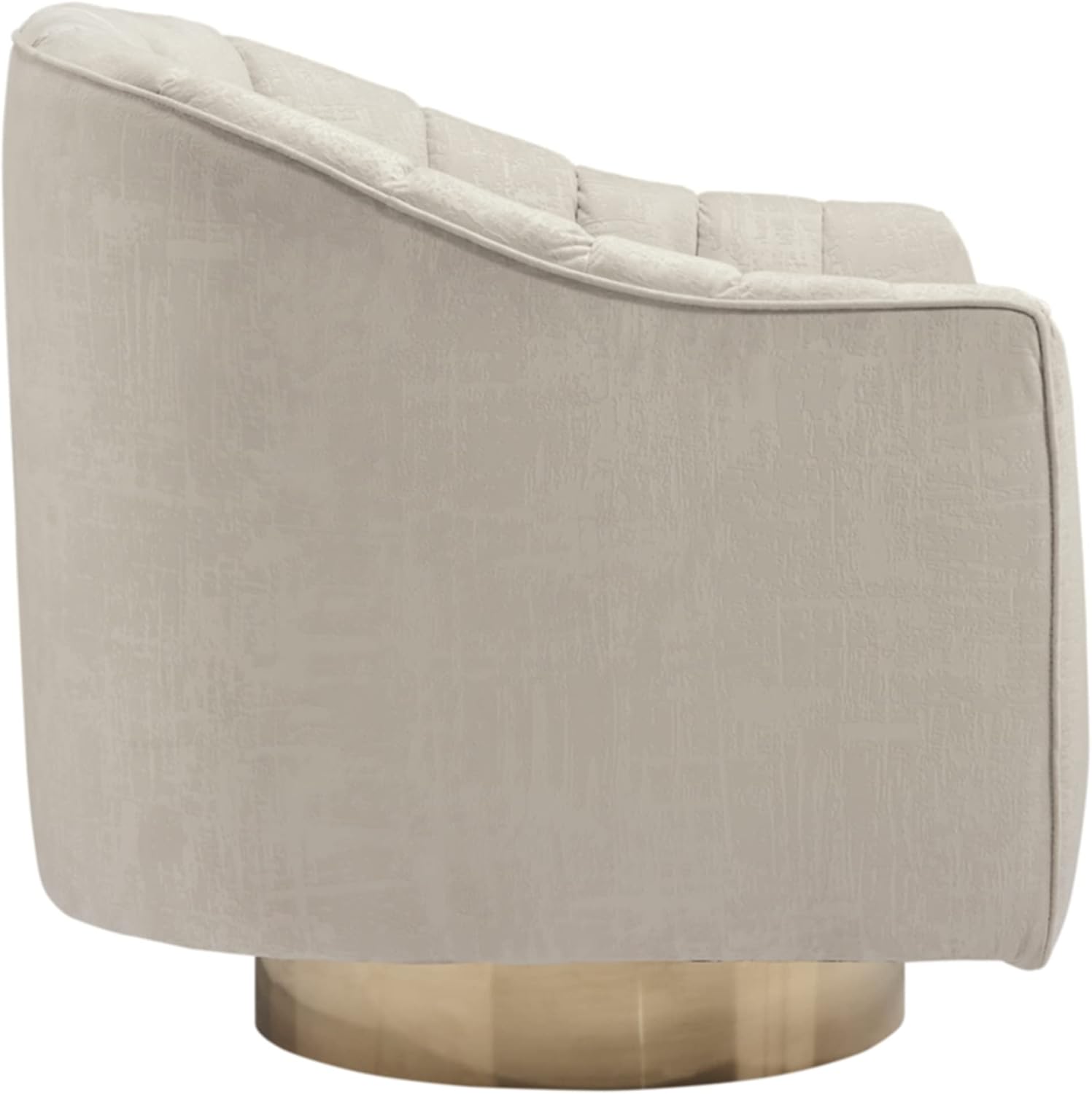 Signature Design by Ashley Penzlin Swivel Accent Chair, Beige