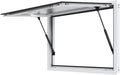 VEVOR Concession Window for Food Truck, 36"x24" Aluminum Alloy Food Truck Service Windows, Up to 85 Degrees Stand Serving Window with Awning Door & Drag Hook, for Food Trucks Concession Trailers