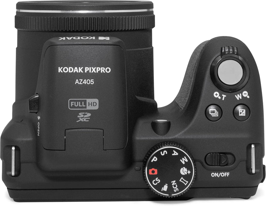 Kodak PIXPRO AZ405 Digital Camera + 64GB Memory Card + Camera Case (Black)
