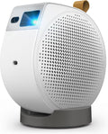 BenQ GV50 | Laser Portable Projector, 500 Lms, Native 1080p, 4K Supported, Ceiling Projection, Tripod Base, Rotating Angle, Google TV, Certified Netflix, WiFi & Bluetooth, Deep Woofer Built in speaker